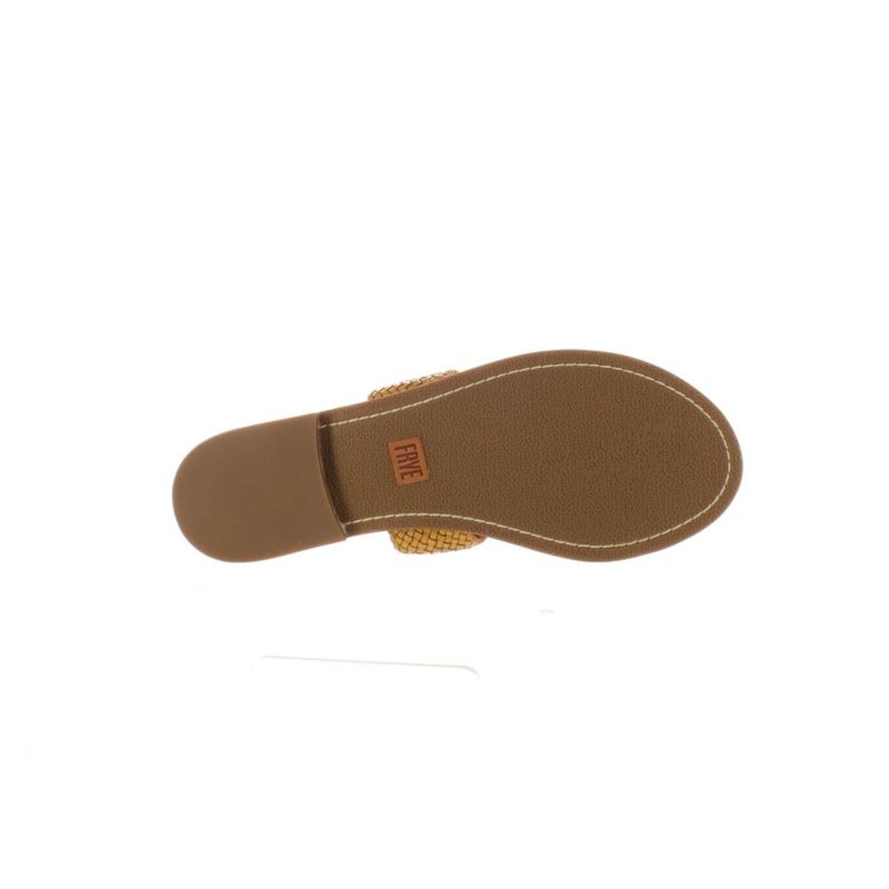 Frye Womens Ruth Yellow Sandals Size 8 Medium (B, M) - Picture 4 of 4